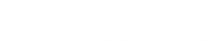 Verkaufsoffener Sonntag
