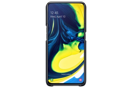 Galaxy A80 - Standing Cover EF-PA805, schwarz Handyhülle