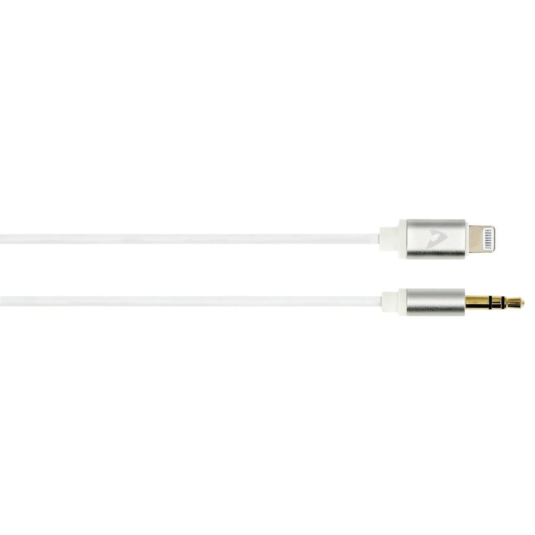 Audio-Kabel, 3,5-mm-Klinken-Stecker Stereo - Lightning, 1,0 m (00127055)