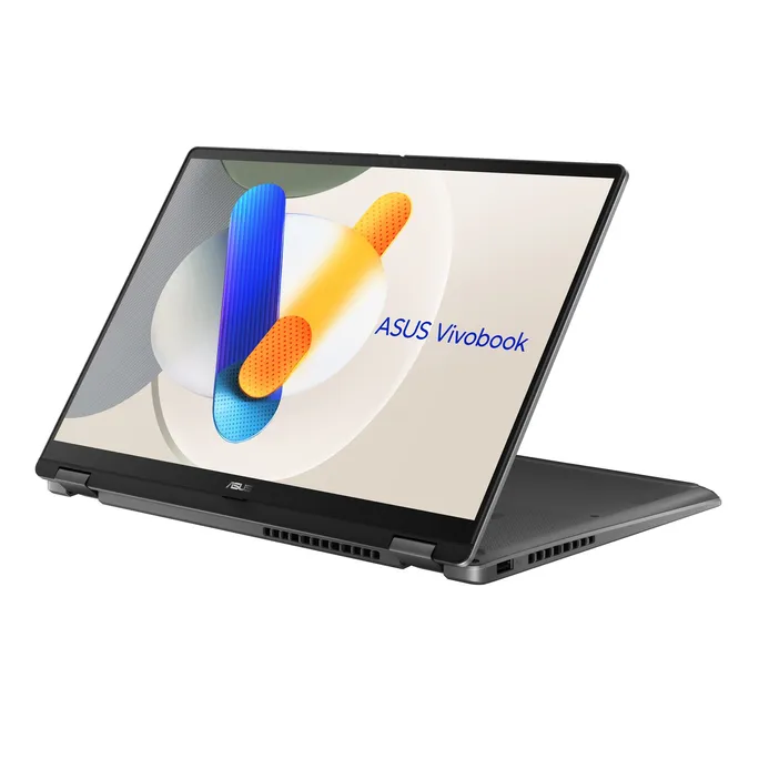 Vivobook 14 Flip, Grau, 14 Zoll, WUXGA, Touch, Intel Core Ultra 7 256V, 16 GB, 1 TB SSD, Intel Arc