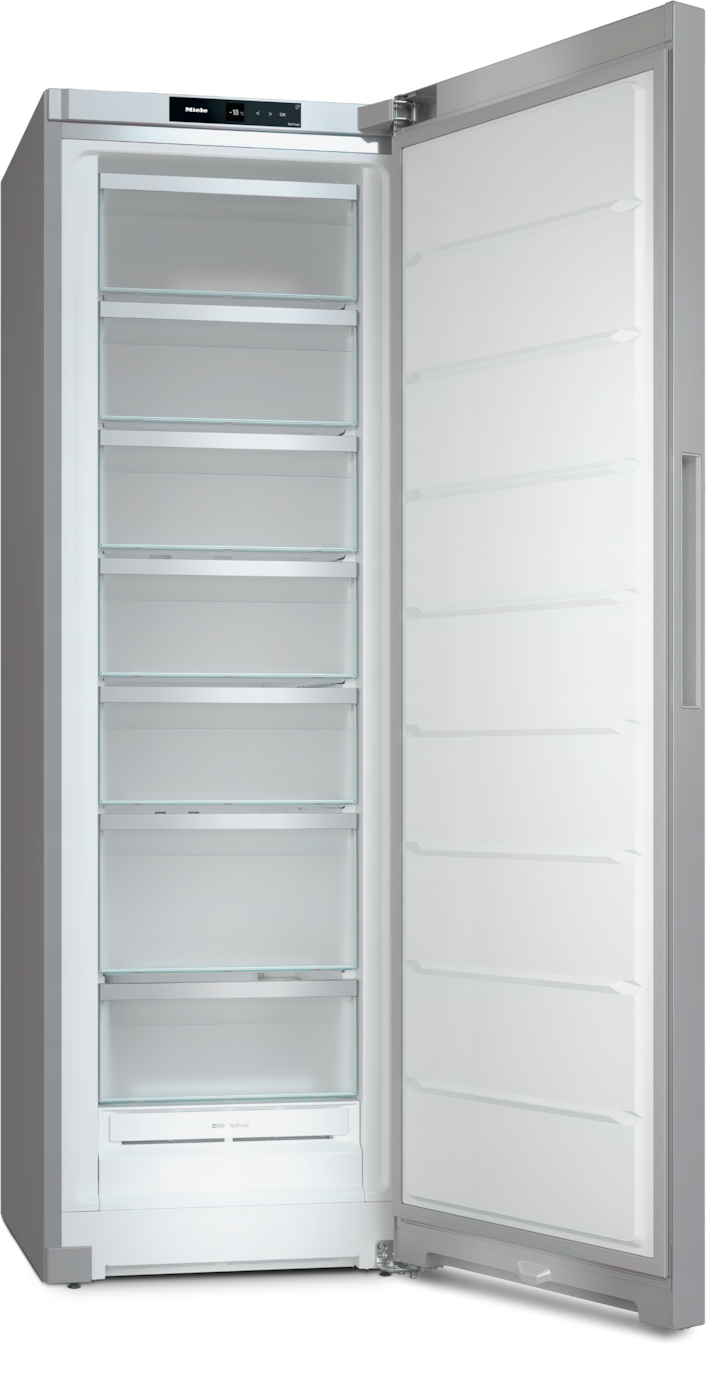 FN 4372 D-1 Edelstahllook Gefrierschrank