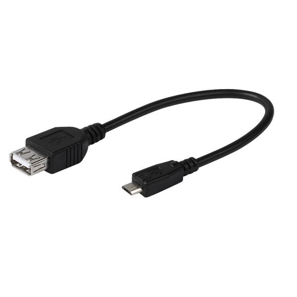 USB OTG Adapterkabel, Adapter Micro USB  USB, 0,15m (45298)