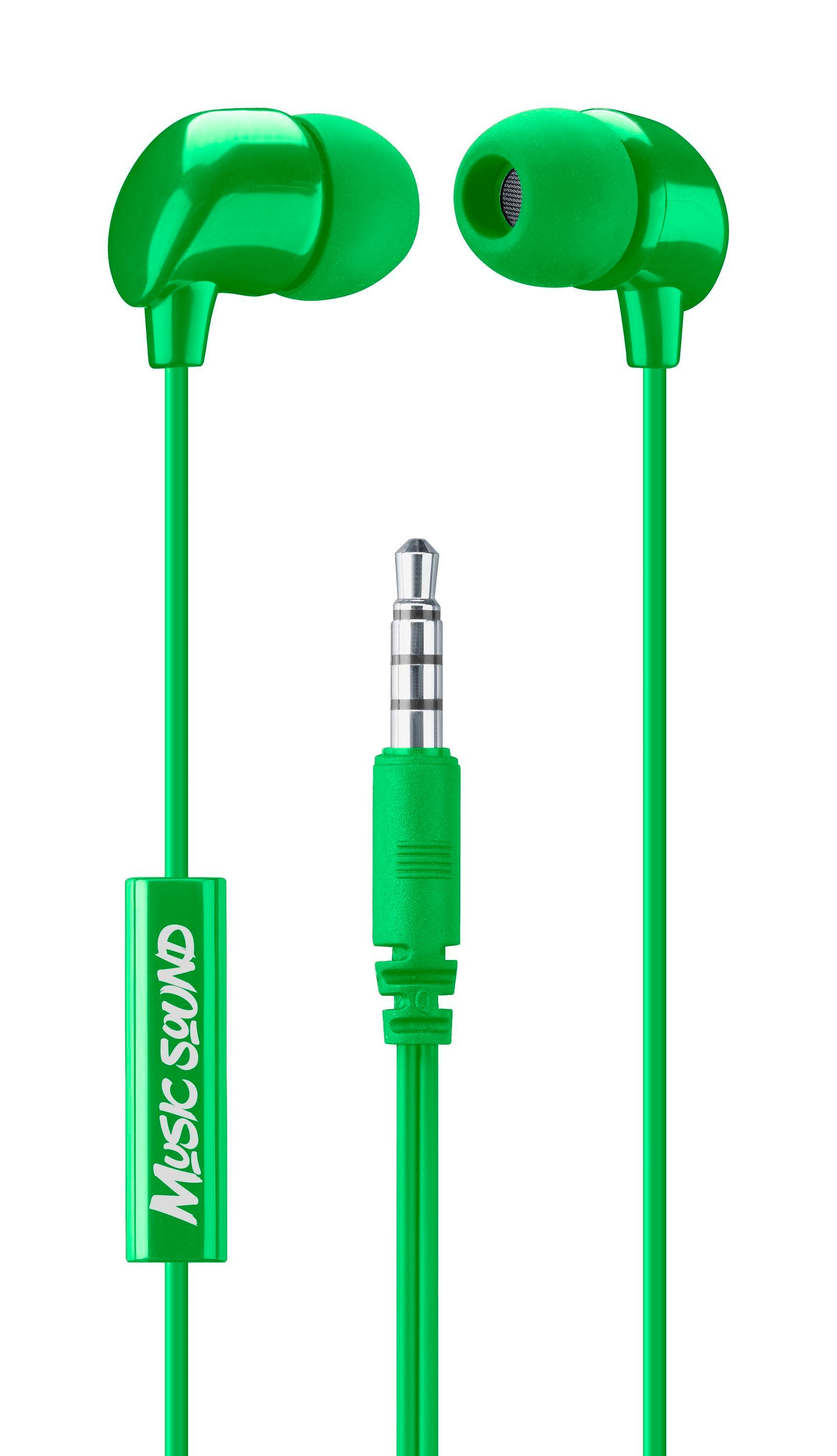 Music & Sound IN-EAR Earphones Green (60749)