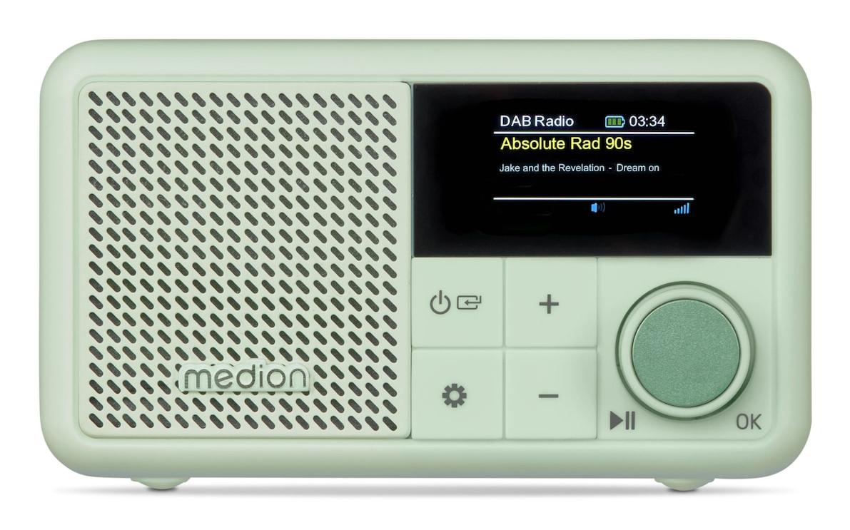 LIFE S66822 (MD44822) grün DAB+ Radio