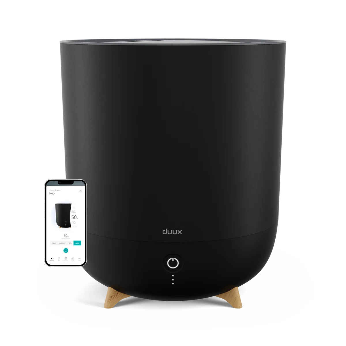 Neo Smart Schwarz Luftbefeuchter