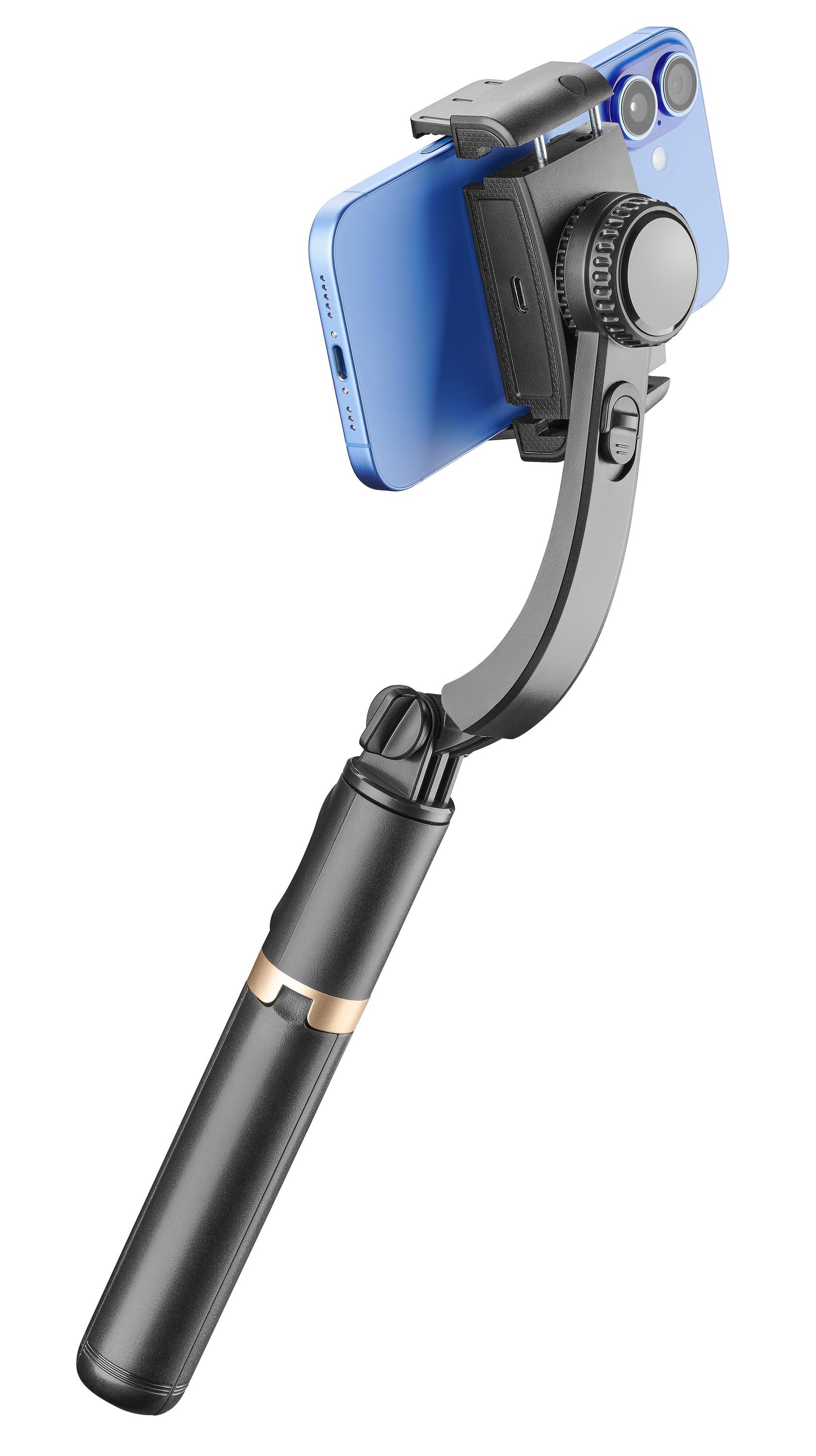 Bluetooth Freemotion Selfie Stick Black