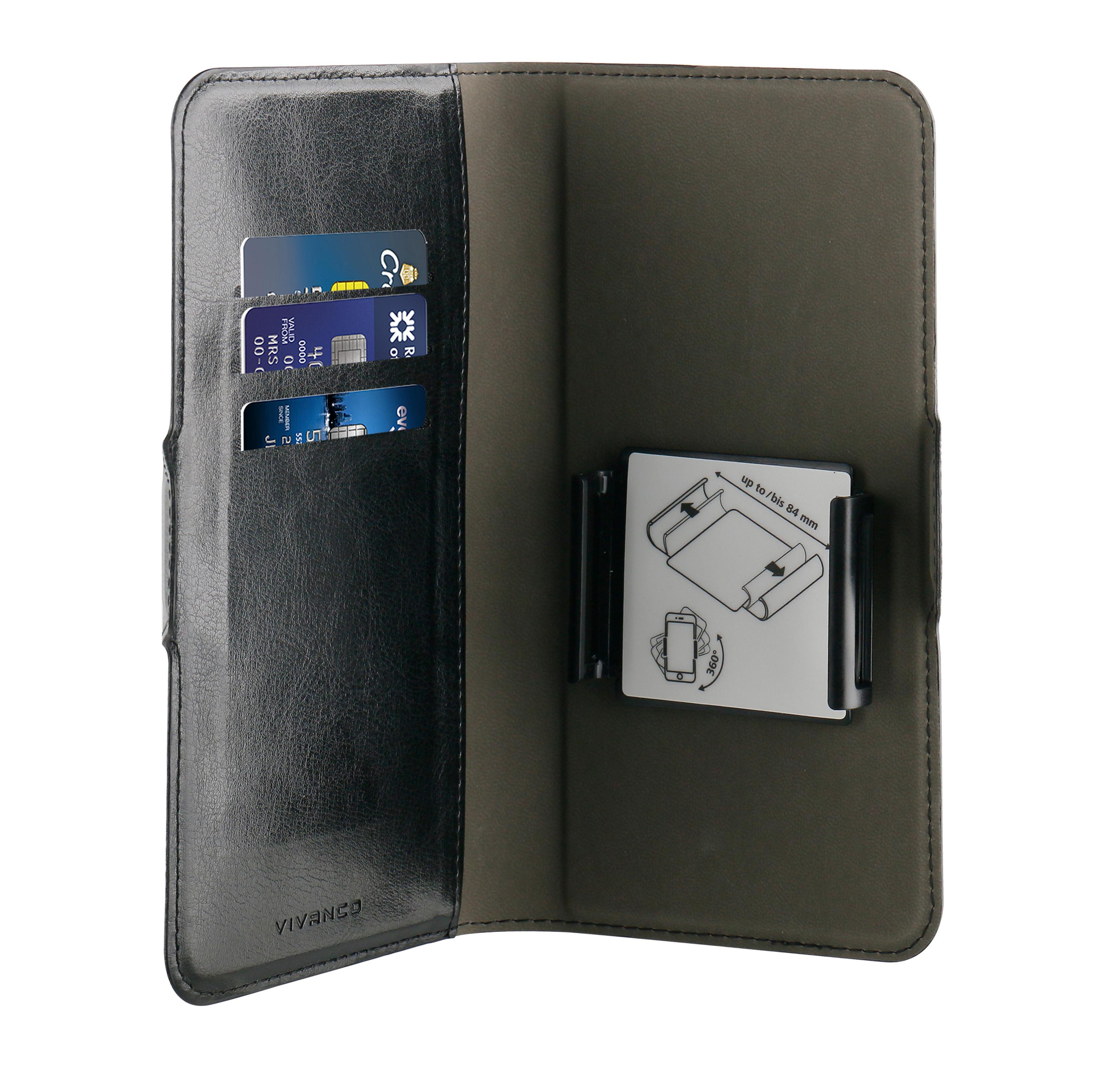 Universal Book Case Gr. XL schwarz (62367) Handyhülle