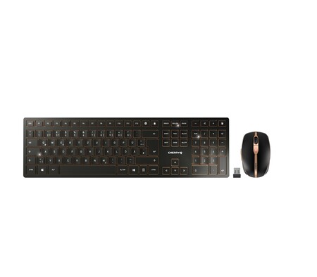 DW 9100 SLIM schwarz Maus-Tastatur-Set