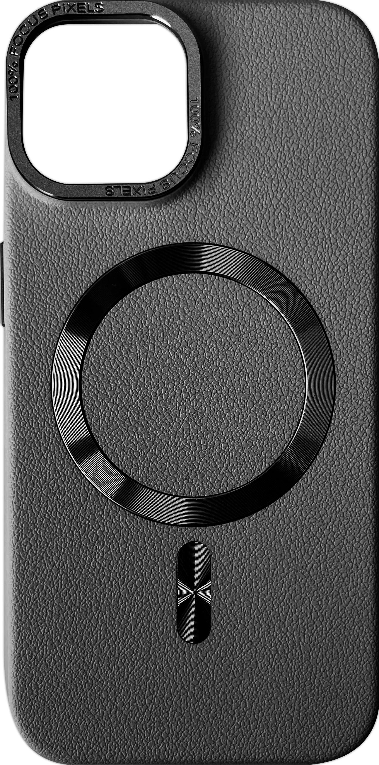 FUN MagSafe Cover Style für Apple iPhone 16 Pro Max Black (21301) Handyhülle