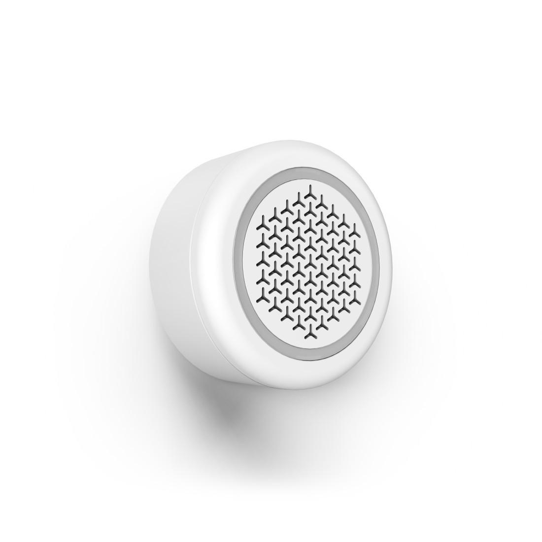 Smarte Alarmsirene, 97,4 dB, Ton und Blitzleuchte, per Sprache/App steuern (00176590)