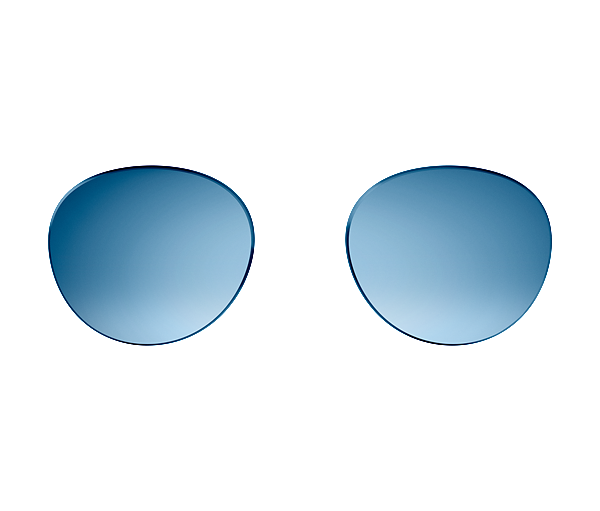 Lenses Rondo style blauer Farbverlauf