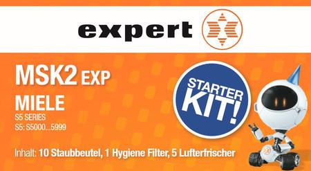 MSK2 EXP Staubsaugerbeutel
