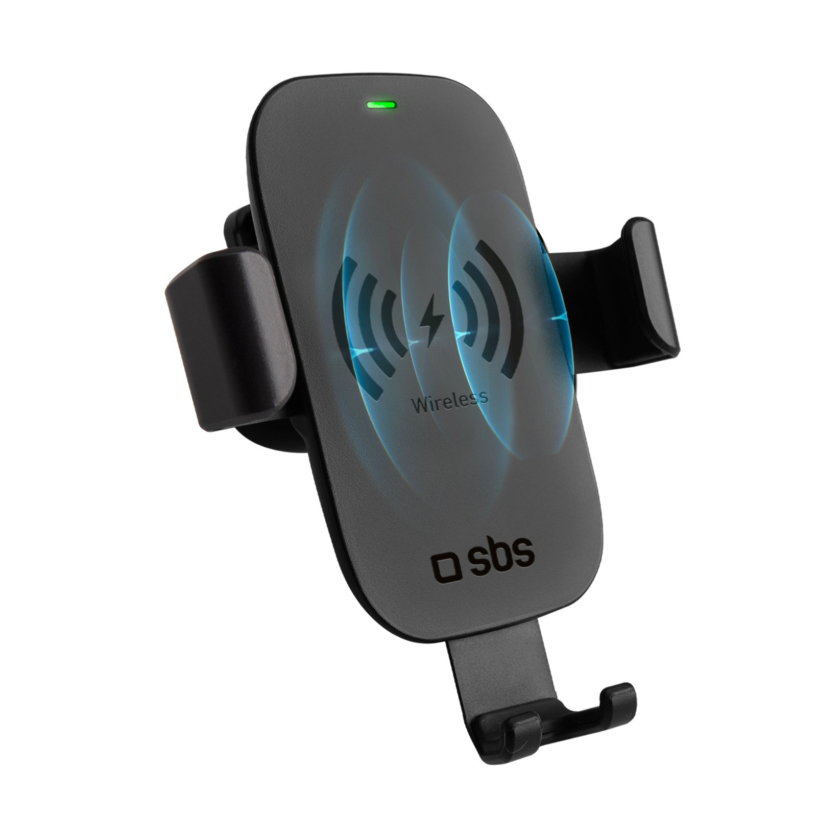 Auto-Halterung Wireless Gravity mit Schnellladung Schwarz