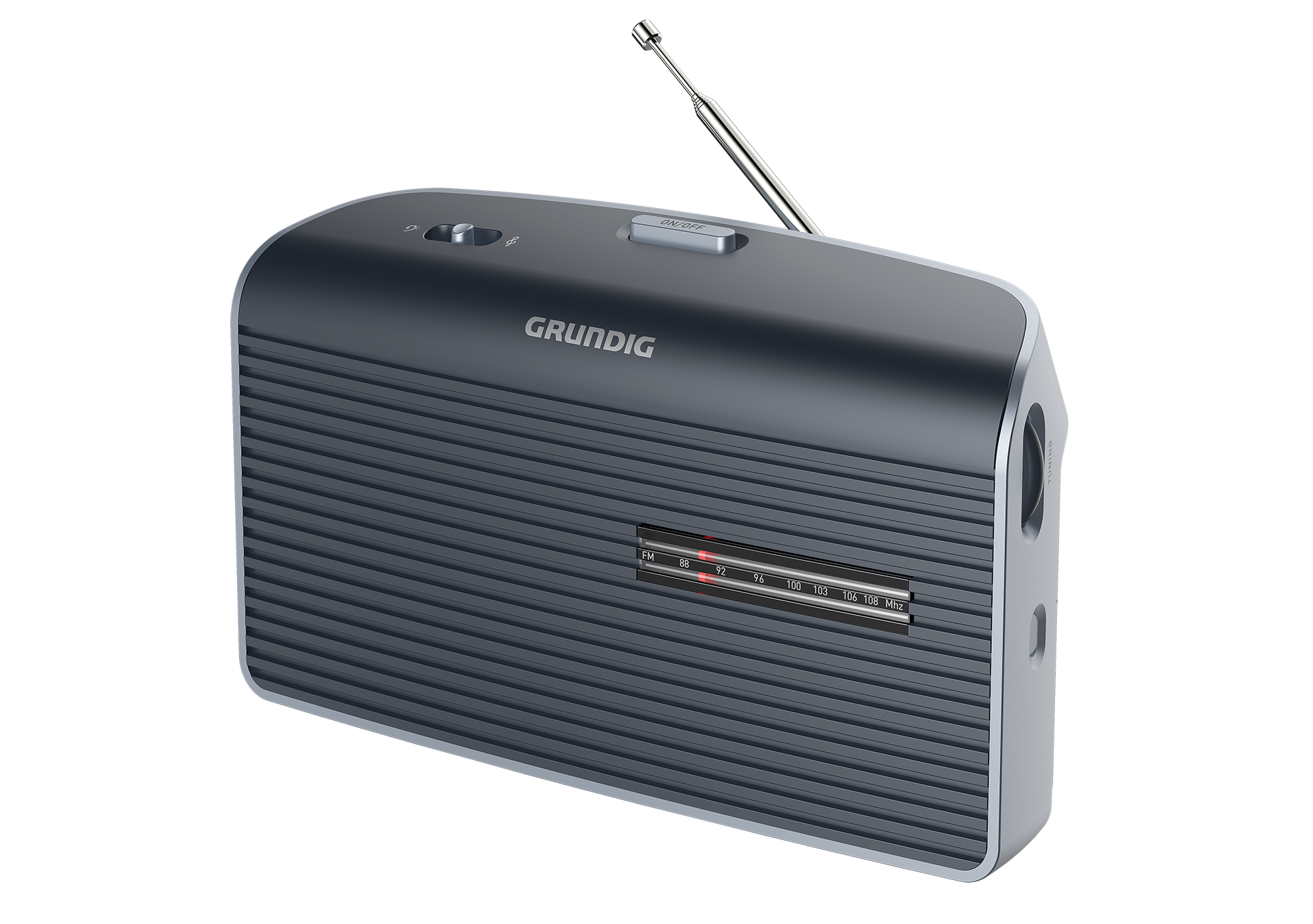 Mobiles Radio Music 60X G grey
