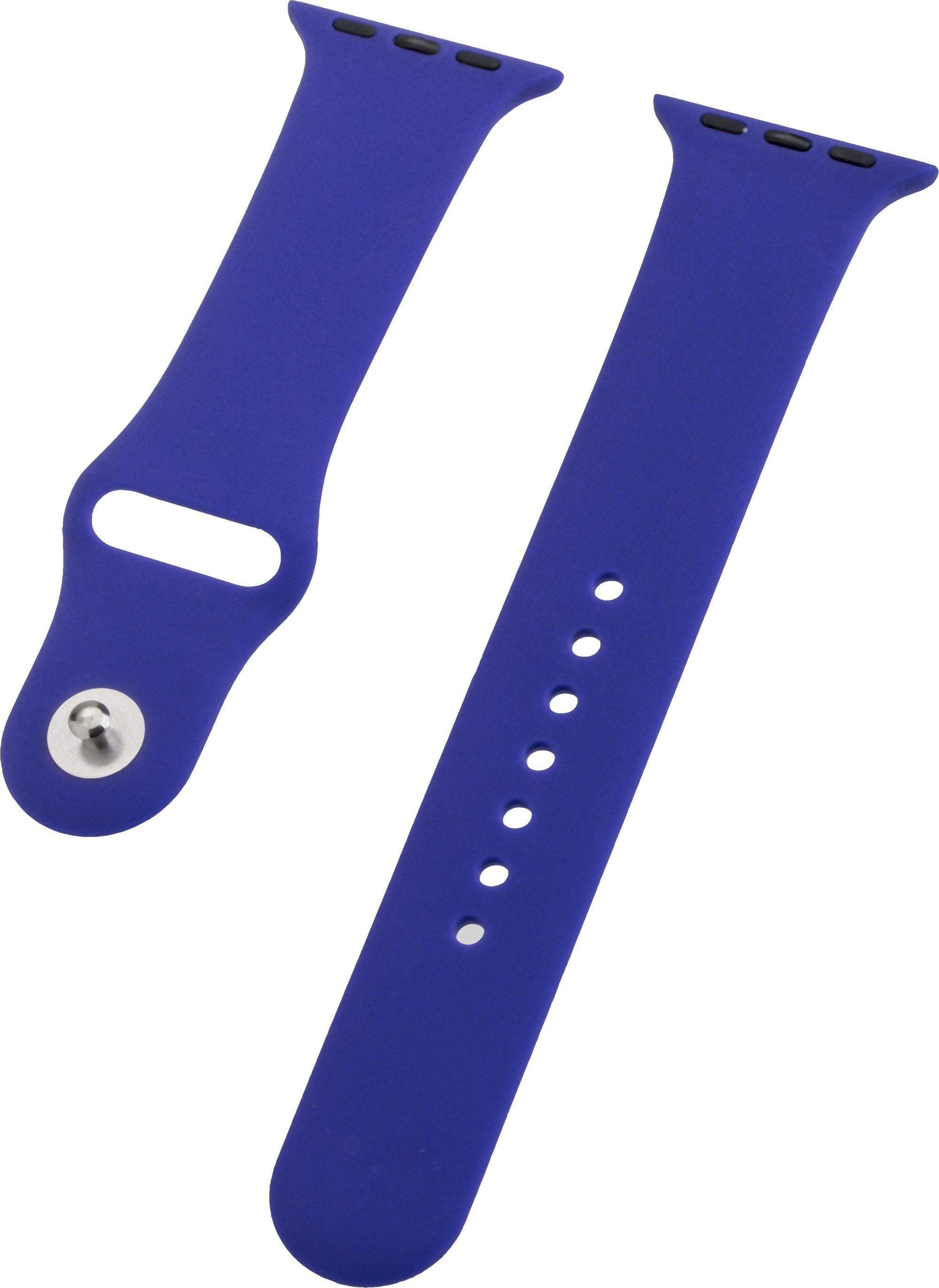 Watch Band für Apple Watch 41/40mm (Series 4 - 10)/ 38mm (Series 1 - 3) Silicon Dark Purple