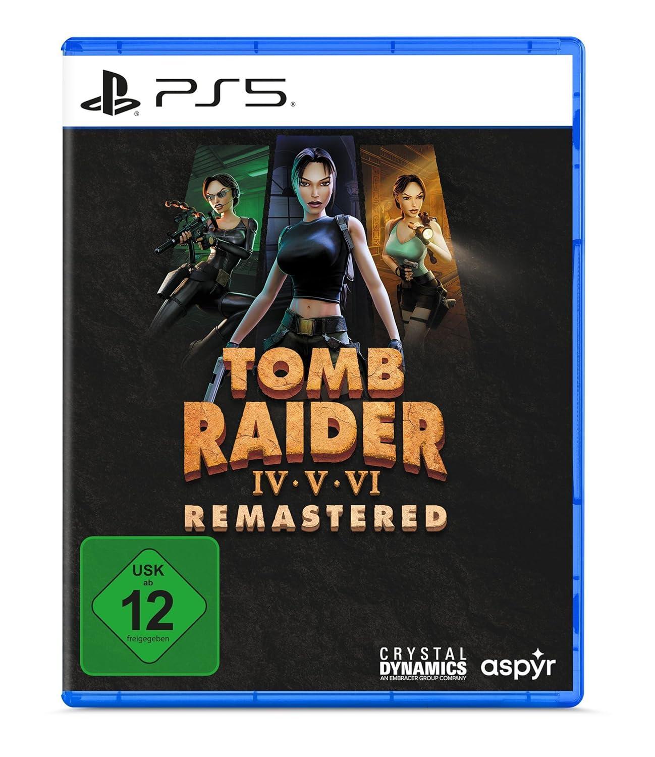 Tomb Raider 4-6 Remastered PS5-Spiel