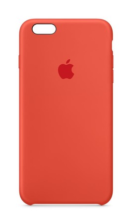 iPhone 6S Plus Silikon Case orange