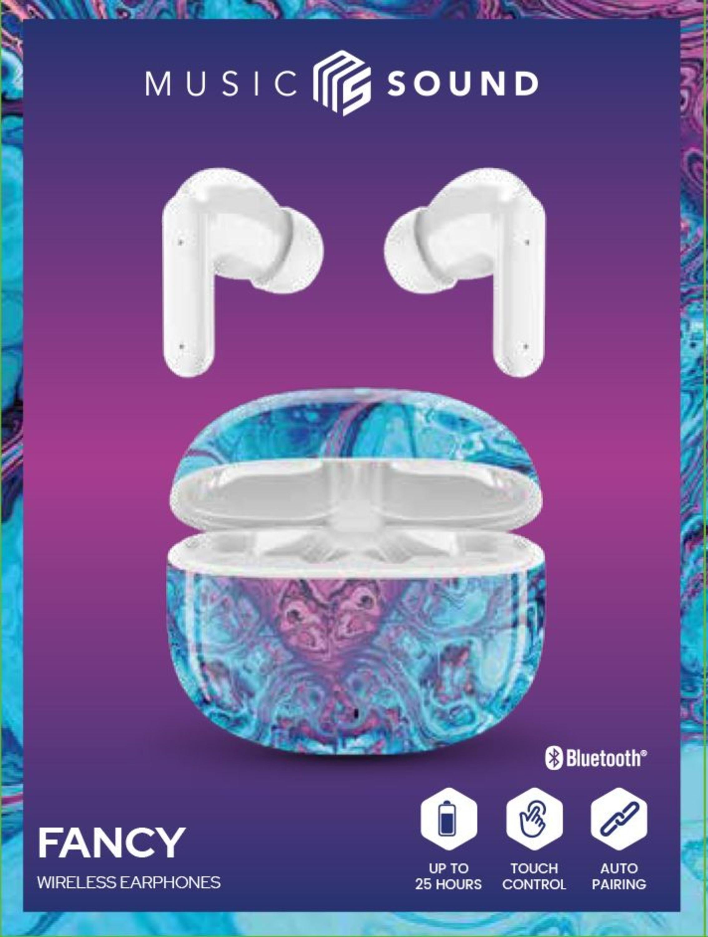 Music & Sound Bluetooth Earphones Fancy Waves (61061) In-Ear Kopfhörer