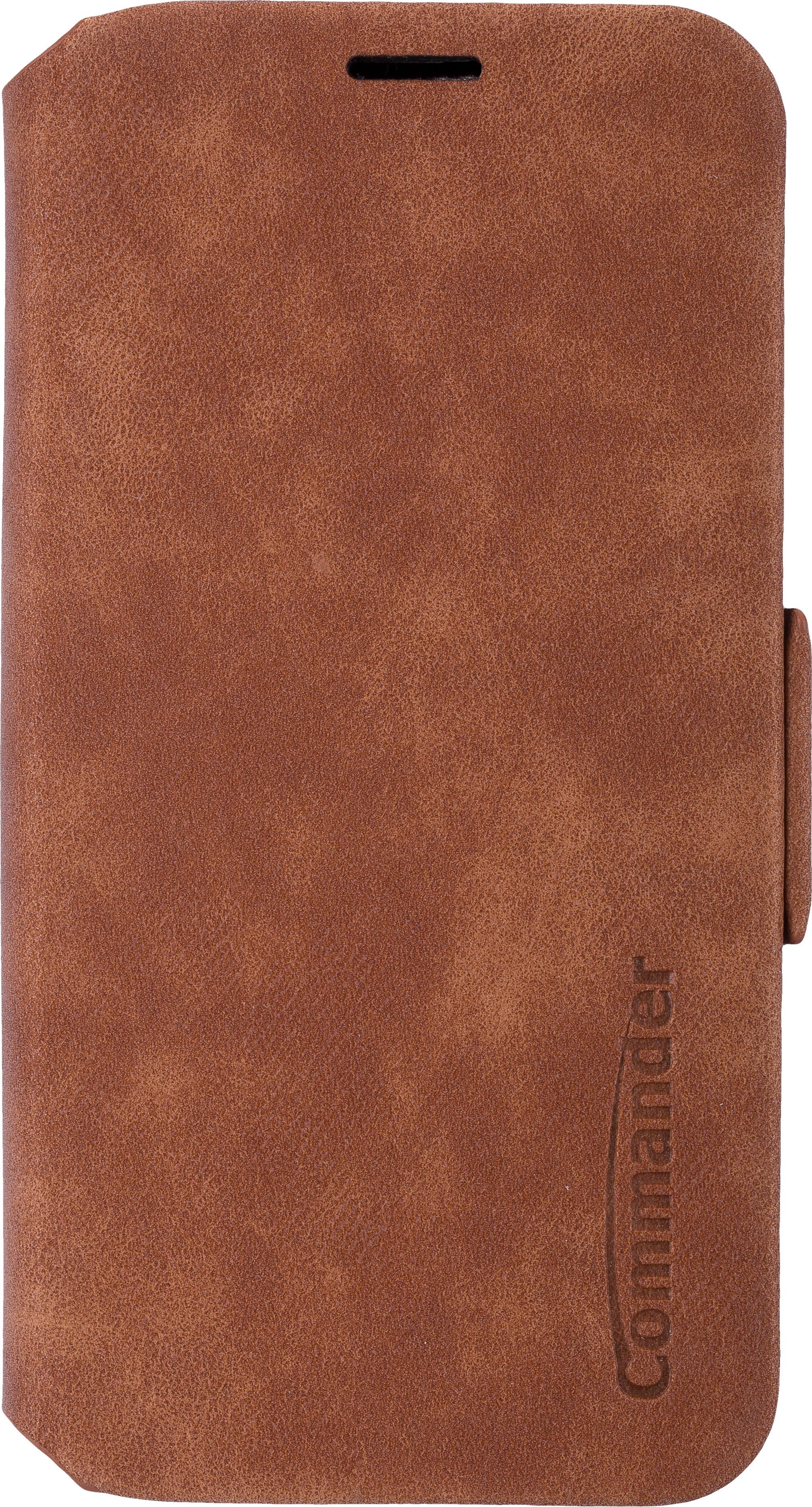 CURVE Book Case Apple iPhone 12/ 12 Pro Brown Handyhülle