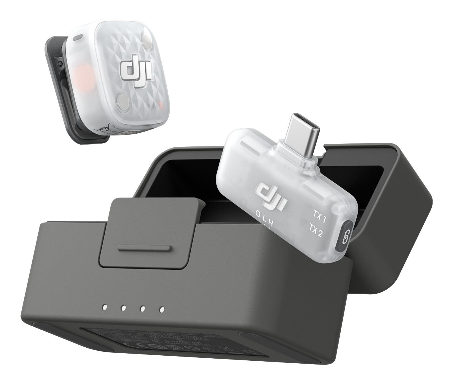 Mic Mini 2S (1 TX + 1 Mobile RX + Charging Case) Lavalier-Mikrofon