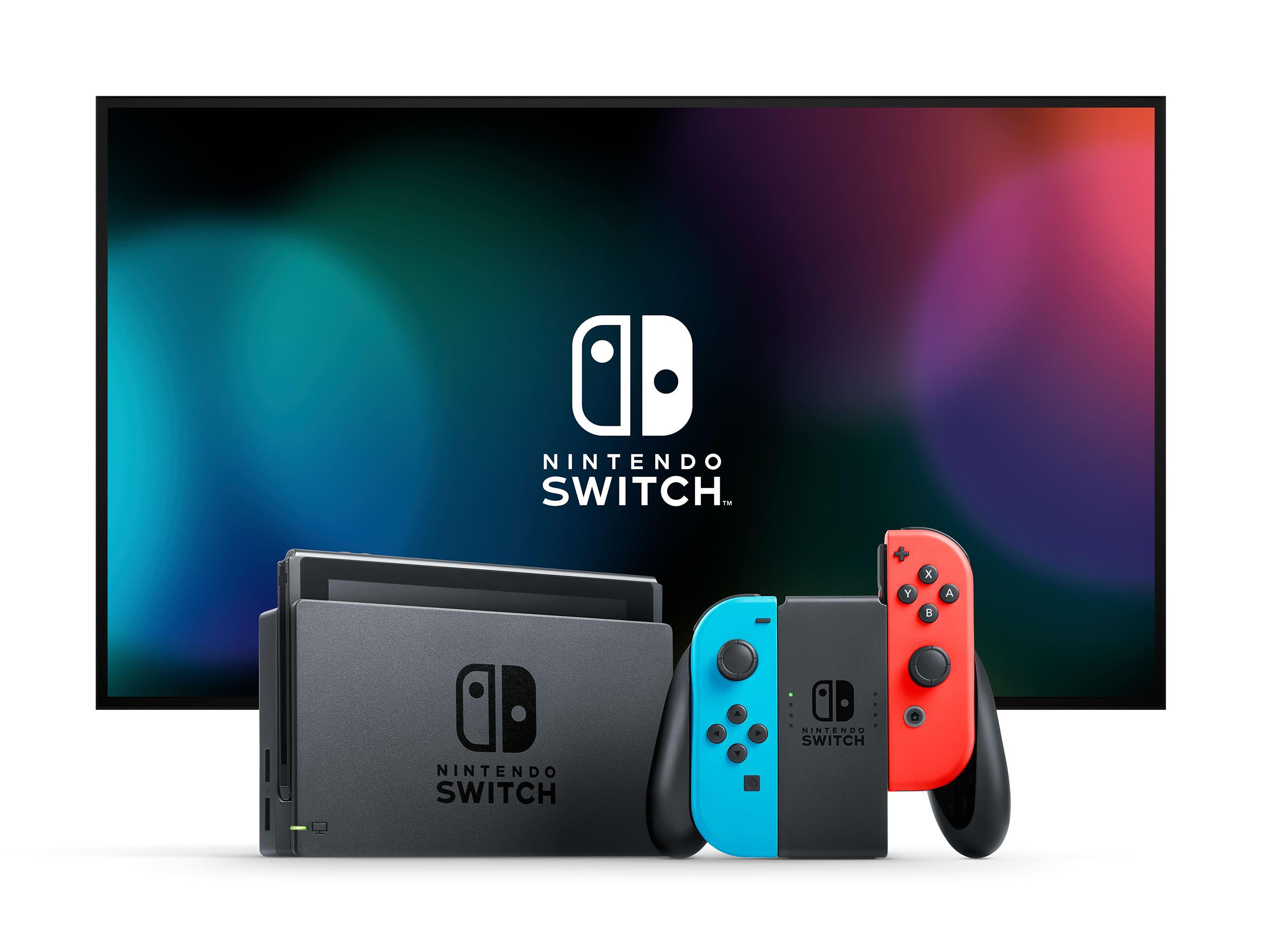 Switch Neon-Rot/Neon-Blau