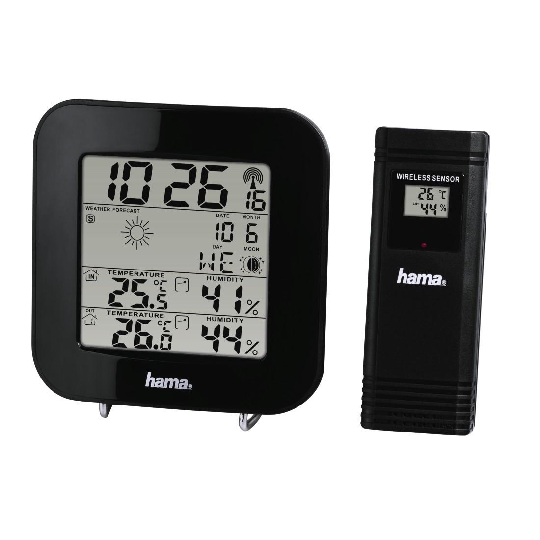 Wetterstation "EWS-200", Schwarz (00186310)