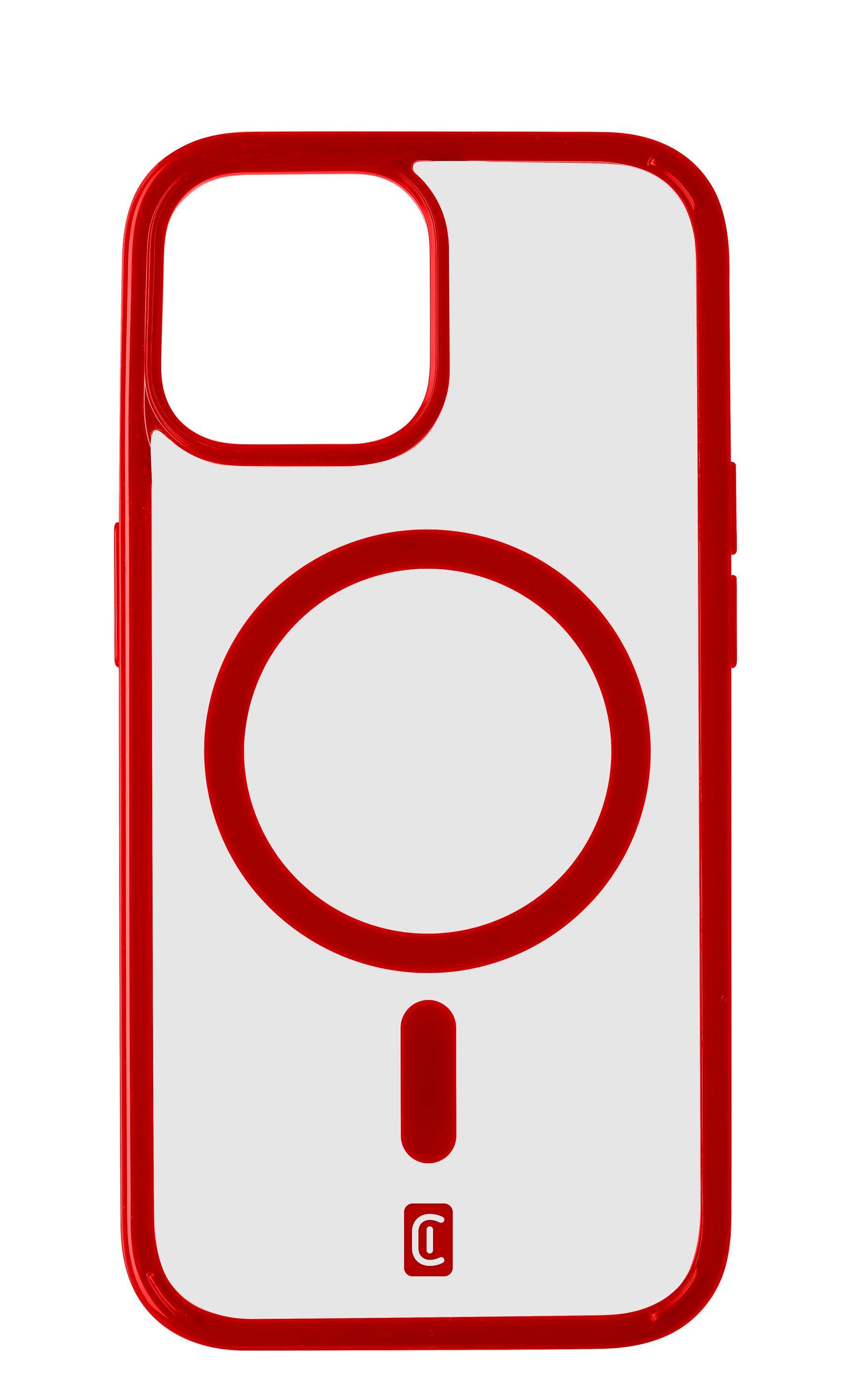 Cellularline Pop Mag - iPhone 15 rot/transparent (60481)