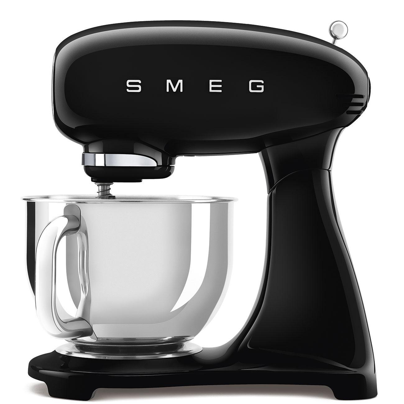 SMF05BLEU 50's Style Schwarz Küchenmaschine