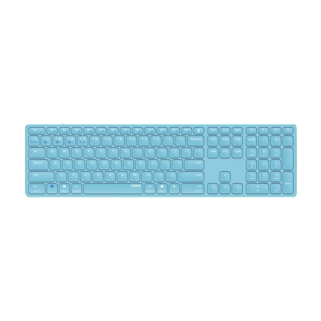 Kabellose Multi-Mode-Tastatur "E9800M", Blau, QWERTZ (00220286)