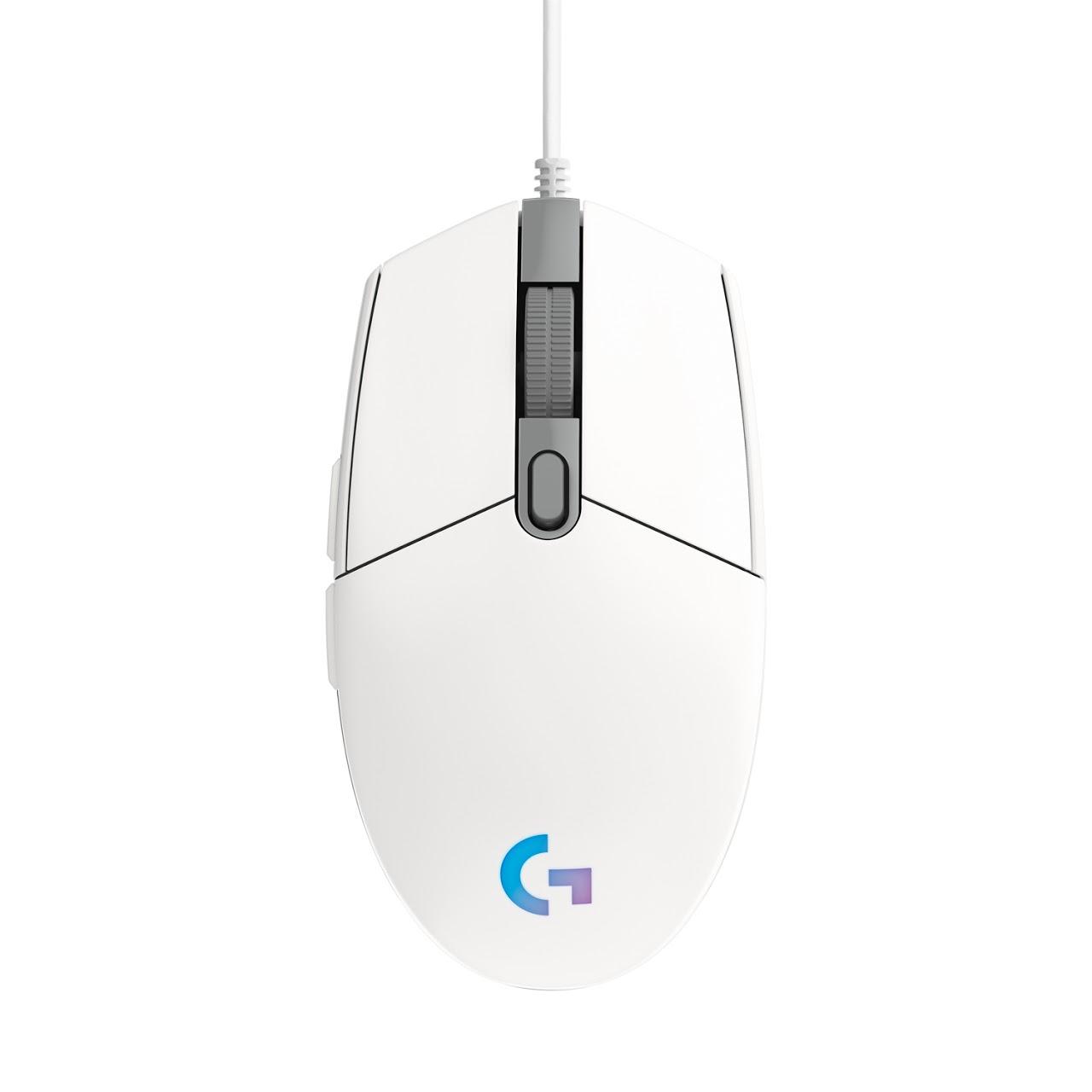 G203 weiß Gaming-Maus