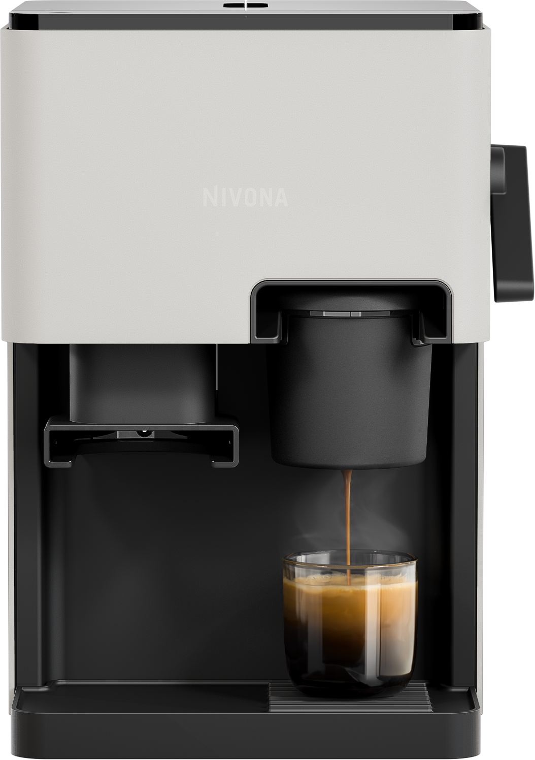 CUBE 4102 Kaffeeautomat, Cremeweiß