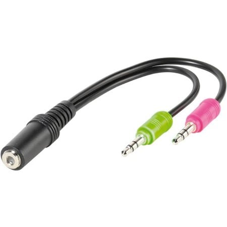 PC Headset Adapter, 0,1m (45511)