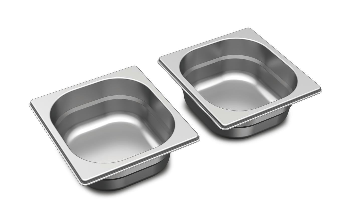 FlexTop2-Bowls Gar-/Lagerschalen, 2 Stück Outdoorküchen-Zubehör