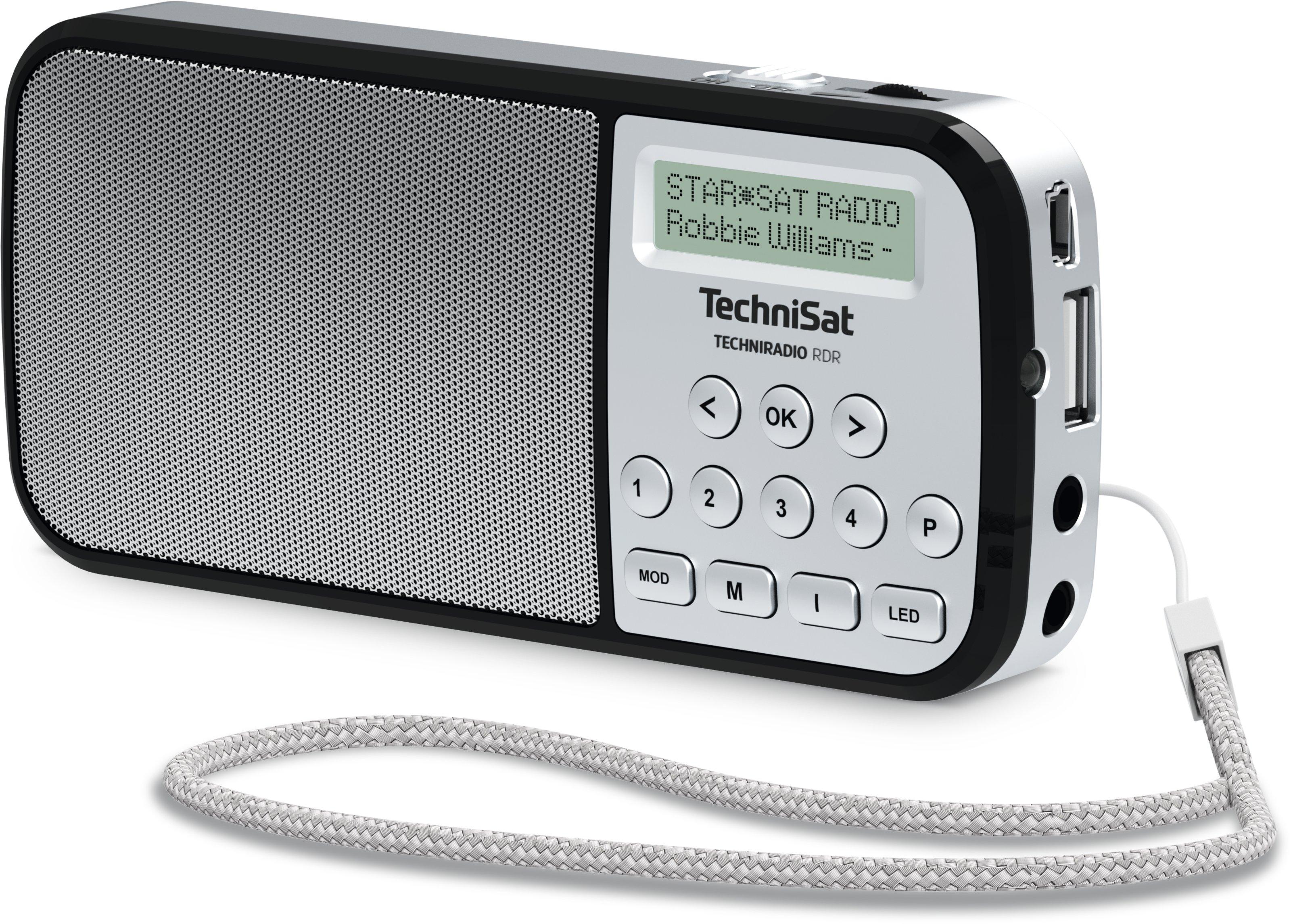 Techniradio RDR silber Taschenradio