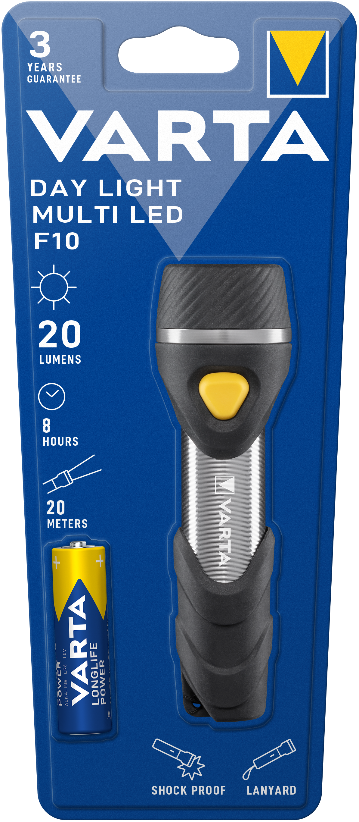 Day Light Multi LED F10 Taschenlampe