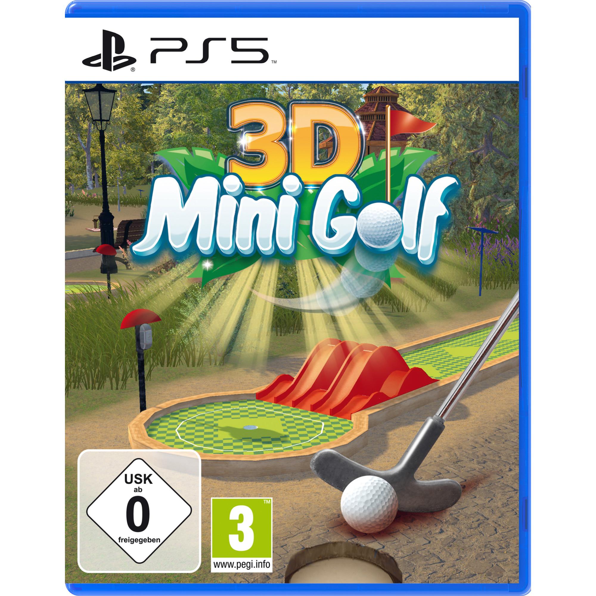 3D Mini Golf PS5-Spiel