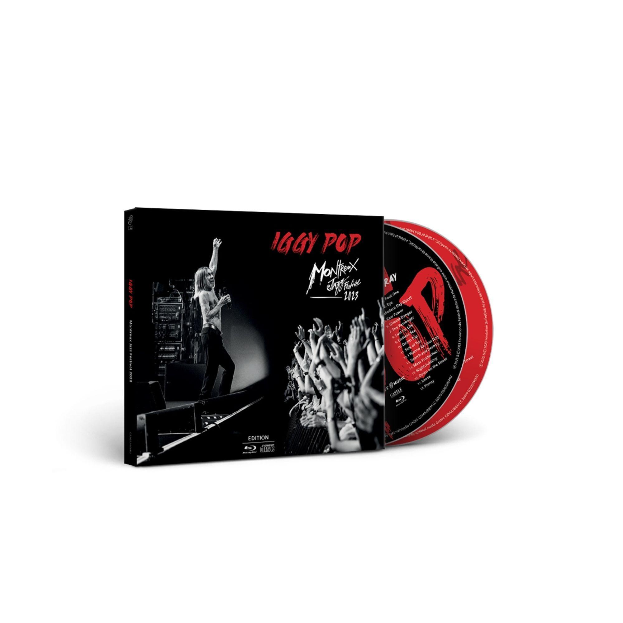 CD Iggy Pop - Live at Montreux Jazz Festival 2023 (CD + BD)