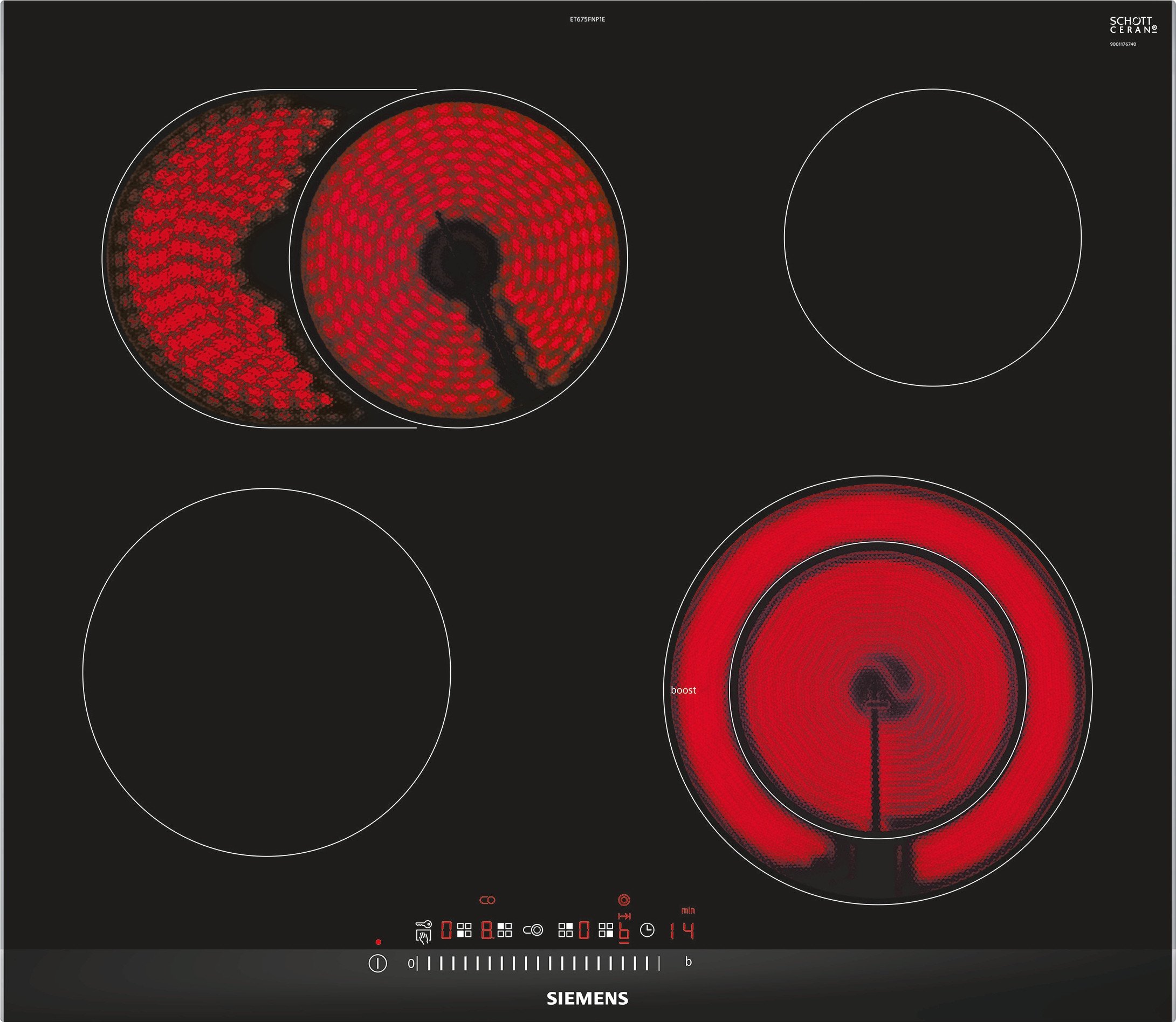 iQ300 ET675FNP1E Cerankochfeld (autark)