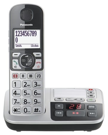 KX-TGE520GS Silber Schnurloses Telefon