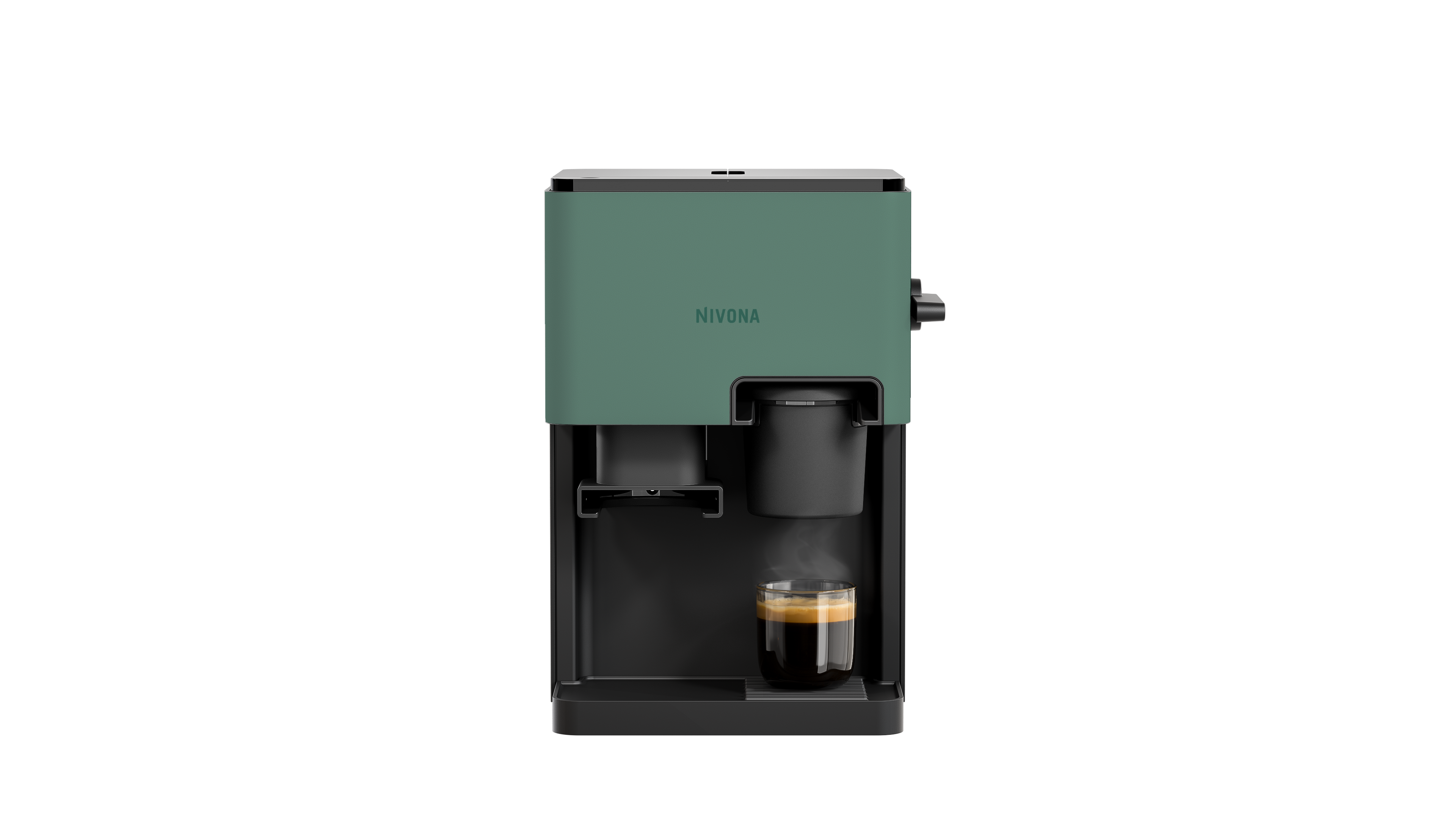 CUBE Grasgrün Kaffeevollautomat