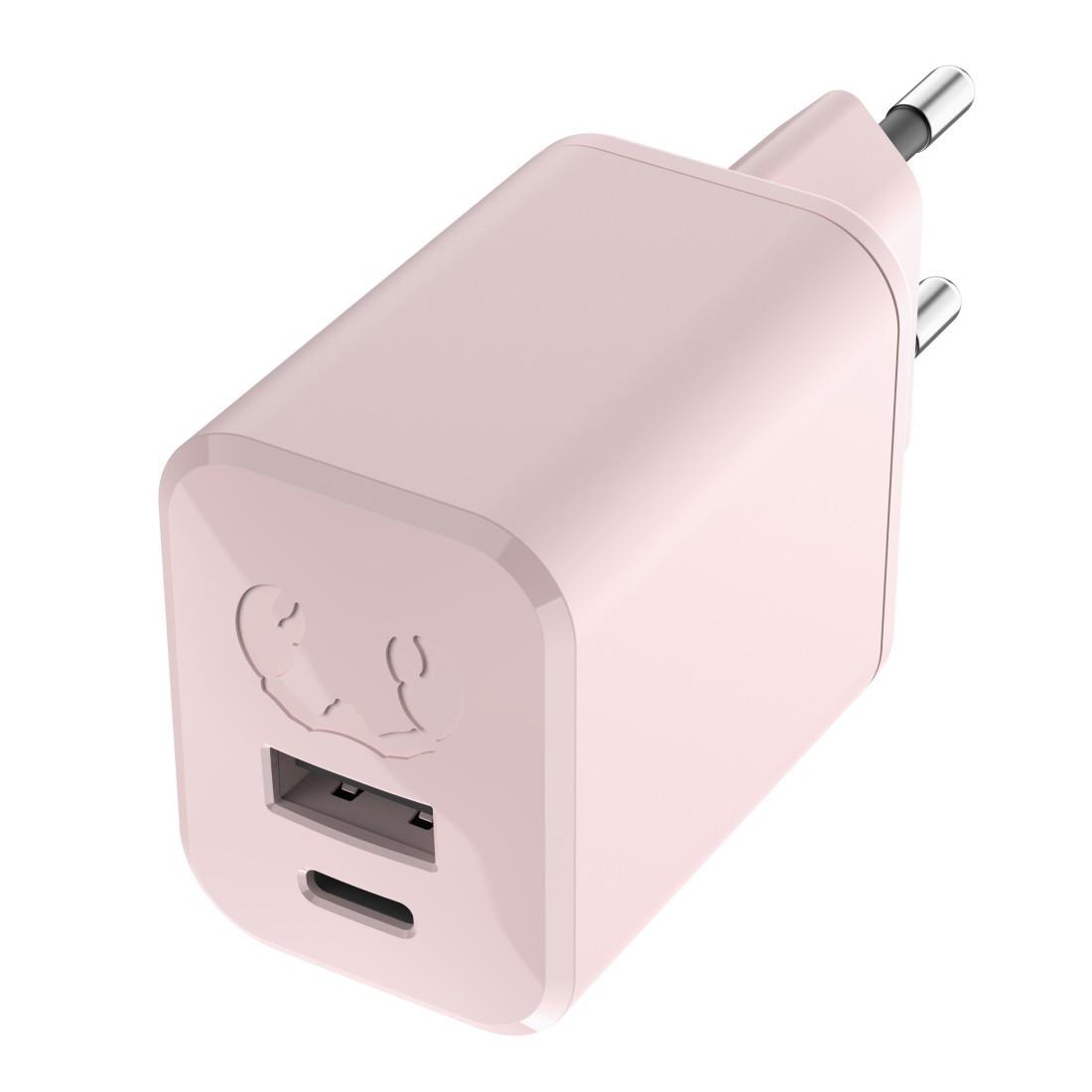 Mini-Charger USB-C und USB-A, PD 45W, Smokey Pink (00220550)