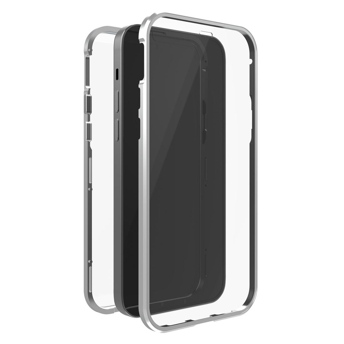 Cover "360° Glass" für Apple iPhone 14 Pro, Silber (00215169)