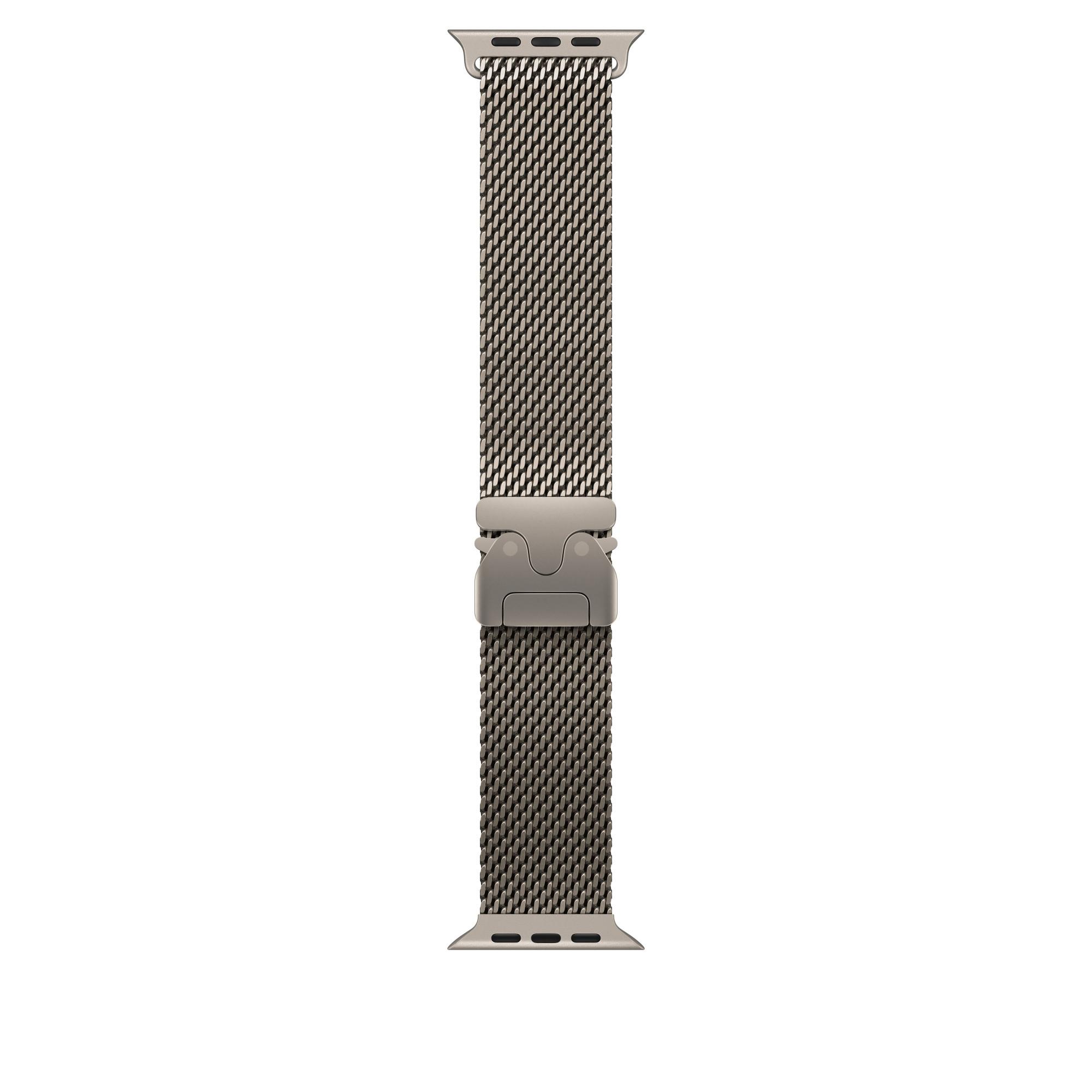 49 mm Milanaise Armband Titan Natur –