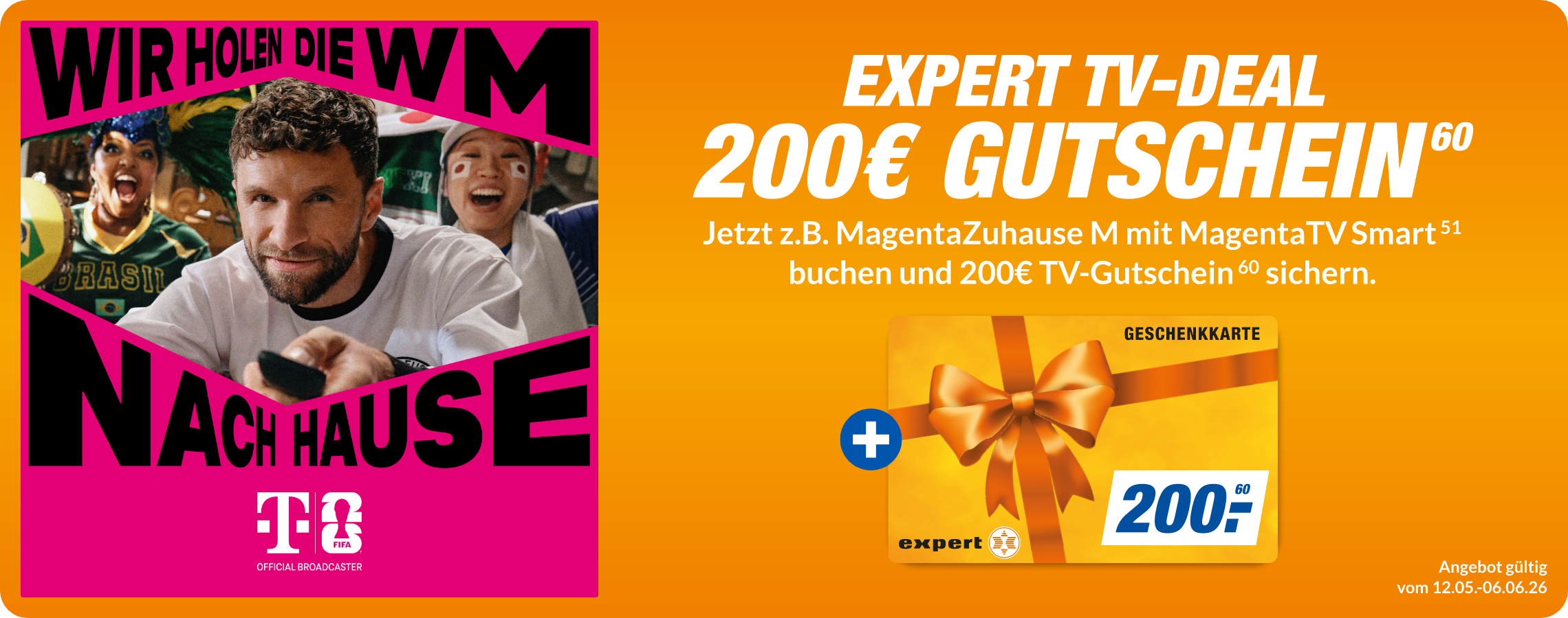 Expert TV Deal 200€ Gutschein