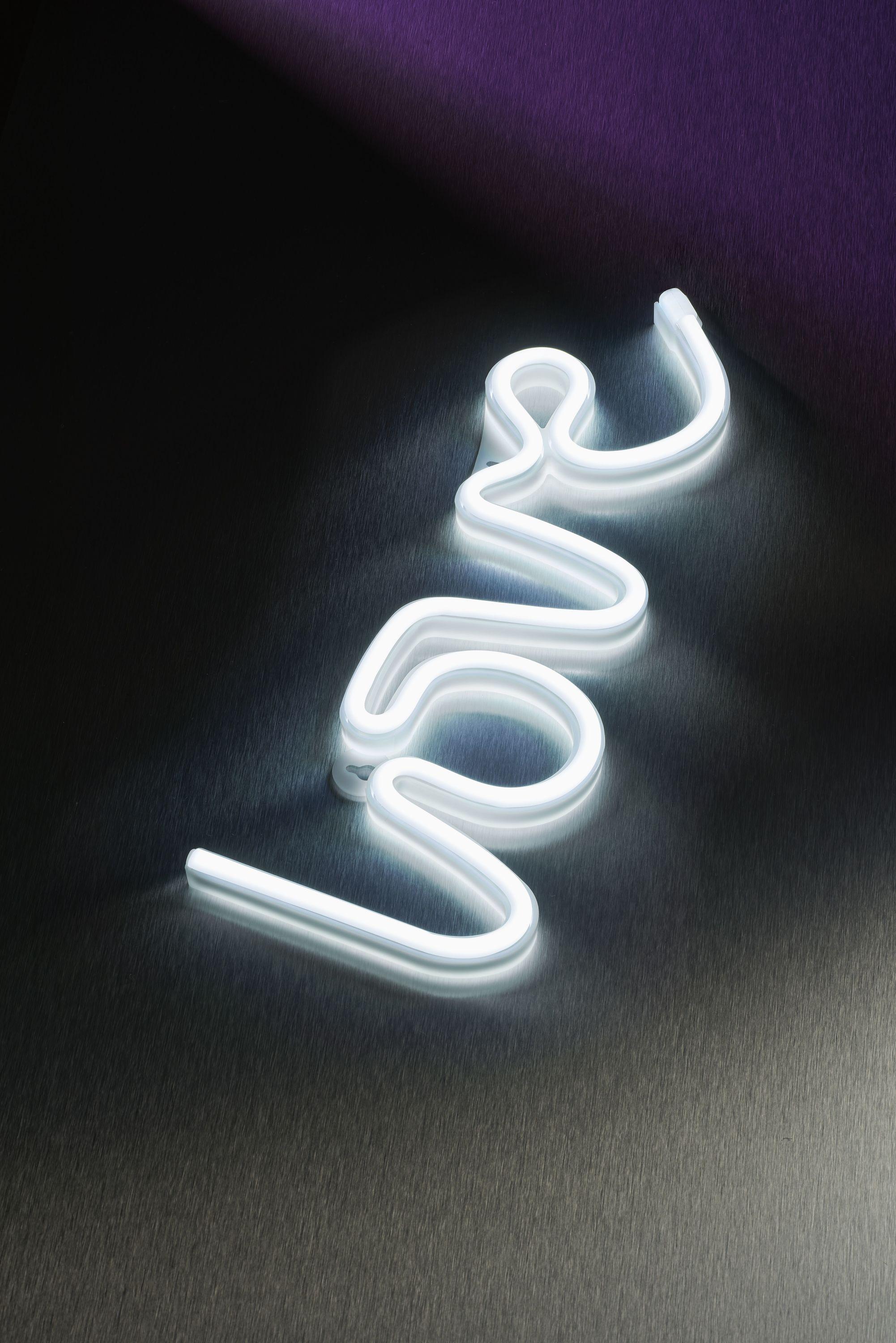 Neon Wall Light Love