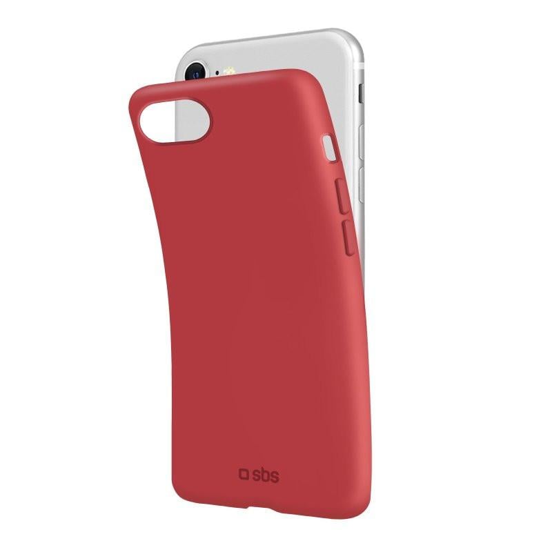 Sensity Cover für iPhone 7, 8, SE 2022, SE 2020, Cherry Red