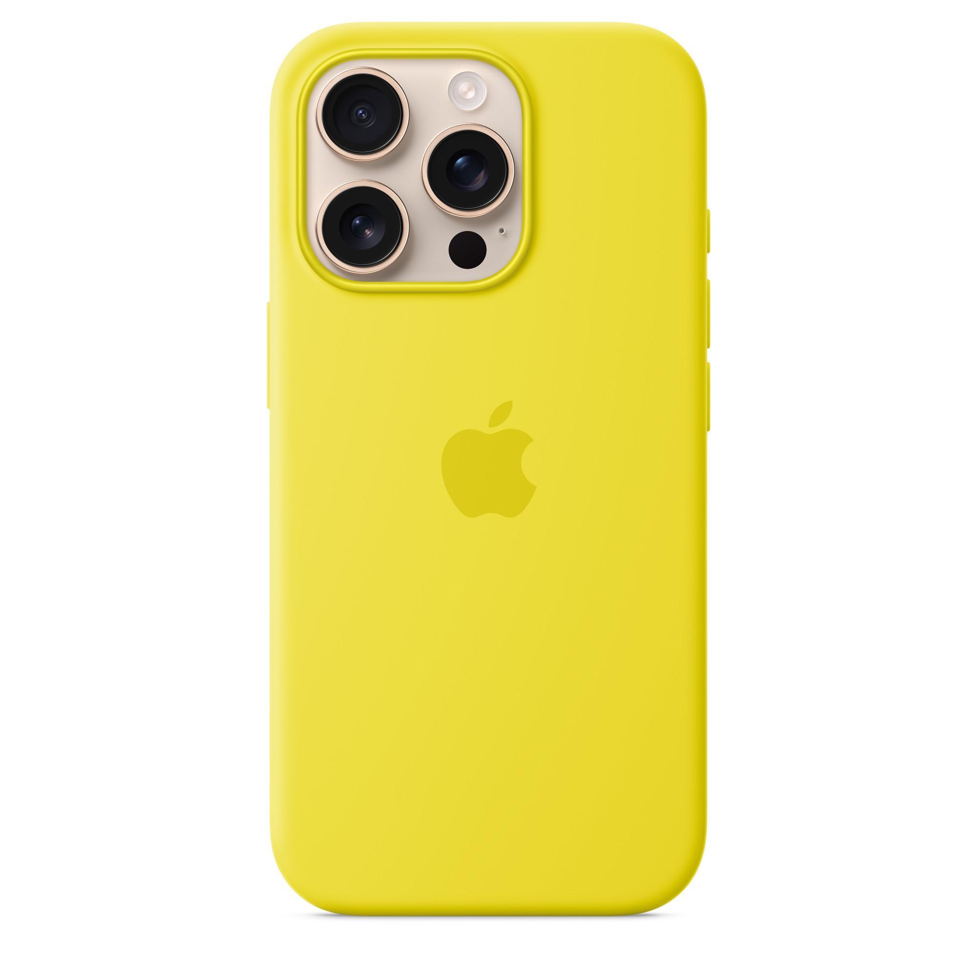 iPhone 16 Pro Silikon Case mit MagSafe - Sternfrucht