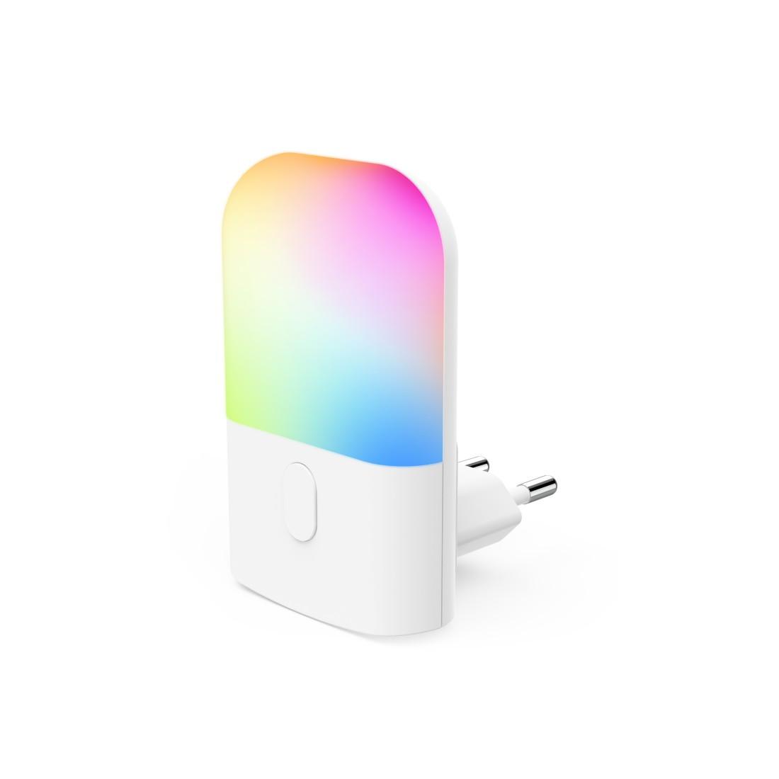 LED-Nachtlicht "Color" für Steckdose. Dämmerungssensor, Farbwechsel, RGB (00223511)