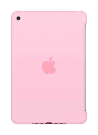 iPad mini 4 Silikon Case hellrosa
