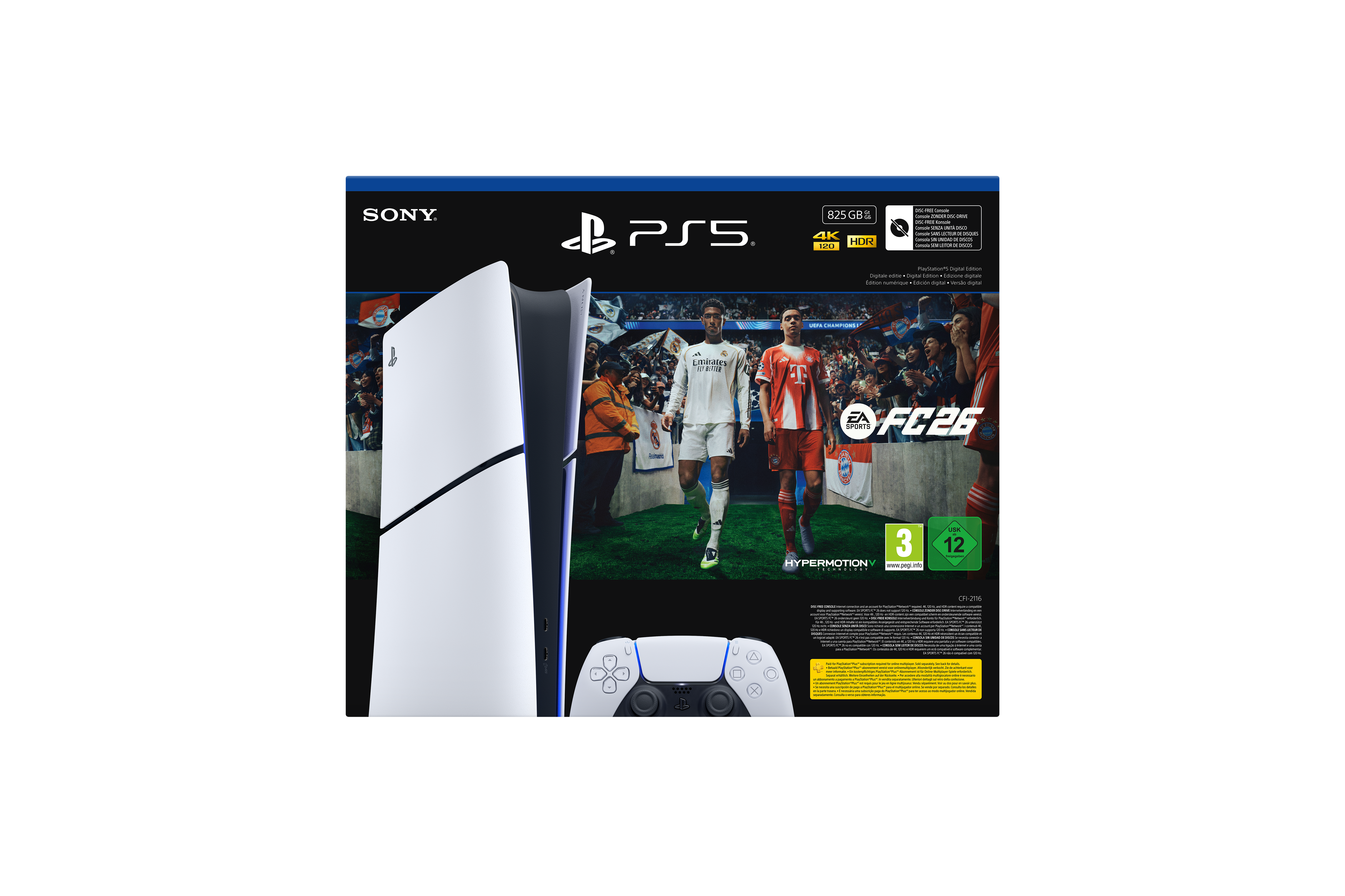 PS5 Digital + EA Sports: FC 26 Spielkonsole-Bundle